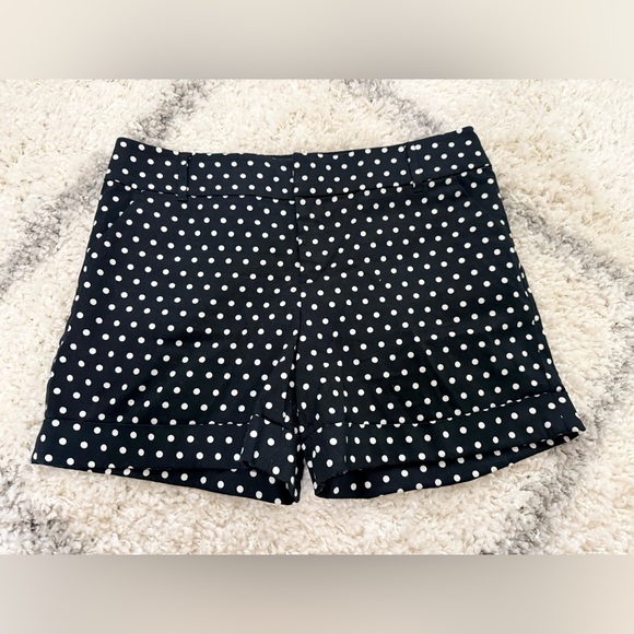 INC International Concepts Pants - INC International Concepts Black & White Polka Dot Shorts